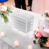 Alipis Portable Acrylic Eyelash Organizer Box Clear Storage Container for False Eyelashes Compact Protective Design for Easy Makeup Application and Organization view 4