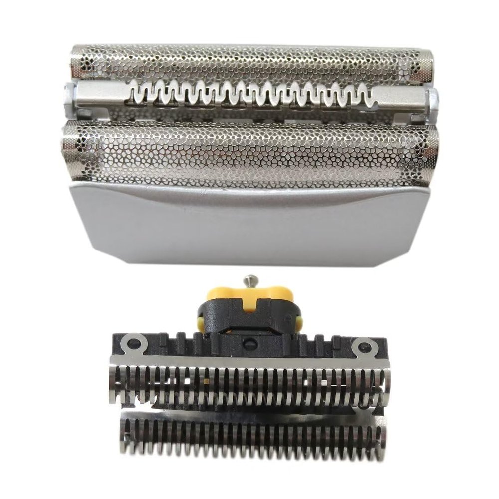 51S Electric Shaver Replacement Foil Head with Cutter Compatible for B-raun 5 Series 550s-3/550s-4/550cc/550cc-4/560/560s-3/560s-4/565cc/565cc-4/570s-4/570cc/570cc-3/570cc-4/590cc/590cc-3/590cc-4