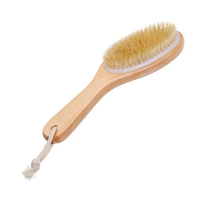 Alipis Body Scrub Scalp Scrubber Bath Body Brush Shower Brush Dry for Hair wash Massage Wood Bathing Baby Bath Massager Solid Wood Wooden