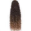 Beverlee 30 Inch Goddess Locs Crochet Hair 8 Pcak Boho Locs Goddess Faux Locs Boho Crochet Locs Pre Looped Soft Hippie Locs Synthetic Bohemian Curly Crochet Locs Hair for Black Women view 1