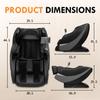 PayLessHere Massage Chair Full Body Zero Gravity SL-Track Shiatsu Massage Recliner Chair Home and Office Chair view 2