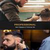 GLAKER Hair Clippers for Men,Professional Mens Hair Clippers Cordless Clippers for Hair Cutting,Precision Trimmer Kit Zero Gap Trimmer with LED Display 15 Guide Combs (Black+Gold) view 2