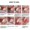 VARNAIL Nail Repair Kit, with 10g Solid Repair Gel, 3 Bottles of 15ml Basic Function Gel and Tools, Universal Repair Gel for Repair Broken Nail / Reinforcing Nail / Nail Extensions view 3