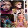 9Colors Face Body Glitter Gel, TOROKOM Sparkling Holographic Face Glitter Gel Mermaid Cosmetic Glitters Flakes Gel Long Lasting Chunky Glitter for Valentine's Day Party Rave Eye Lip Hair Nail Body view 4