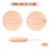 10 Pieces Powder Puffs for Face Powder, 2.36 inch Makeup Puff for Powder Foundation Velour Powder Puff Pure Cotton Powder Applicator Cotton Cosmetic Powder Makeup Puffs Pads with Ribbon view 3