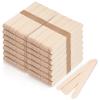 1200 Pieces Large Wooden Wax Sticks, 6-Inch Wood Waxing Sticks Wax Spatulas Applicator, Wood Craft Sticks for Body Hair Removal, Tongue Depressors, Popsicle Sticks view 1