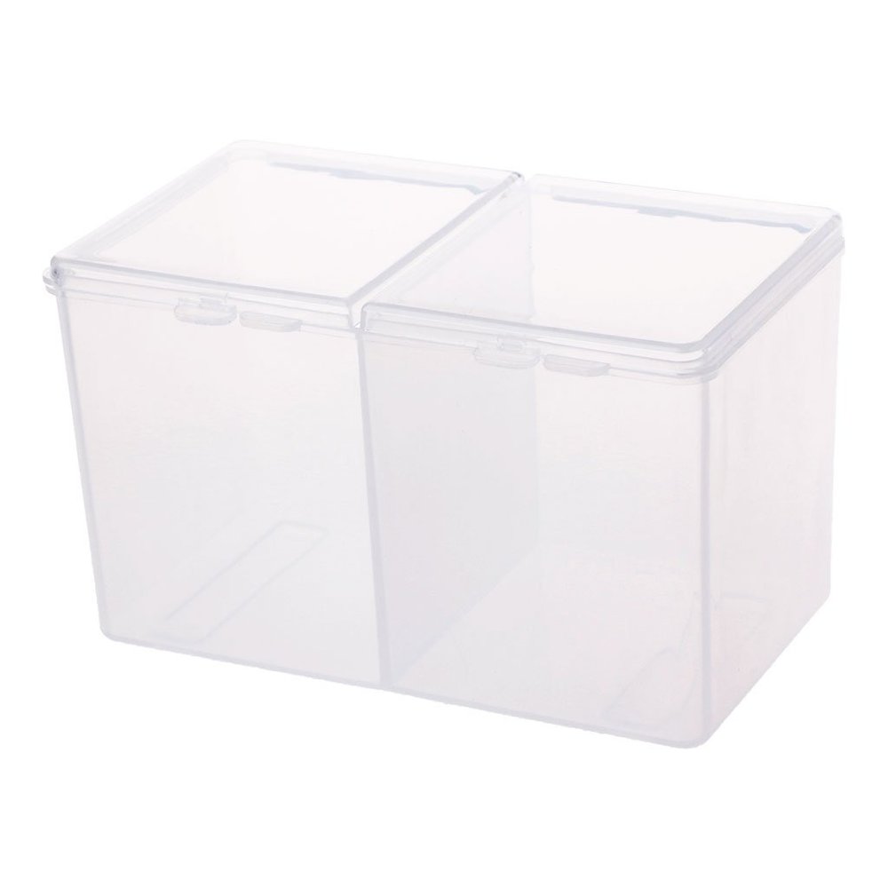 Ankexin Remover Paper Makeup Cotton Pad Storage Box for Rhinestone Nail Art Tools Contai