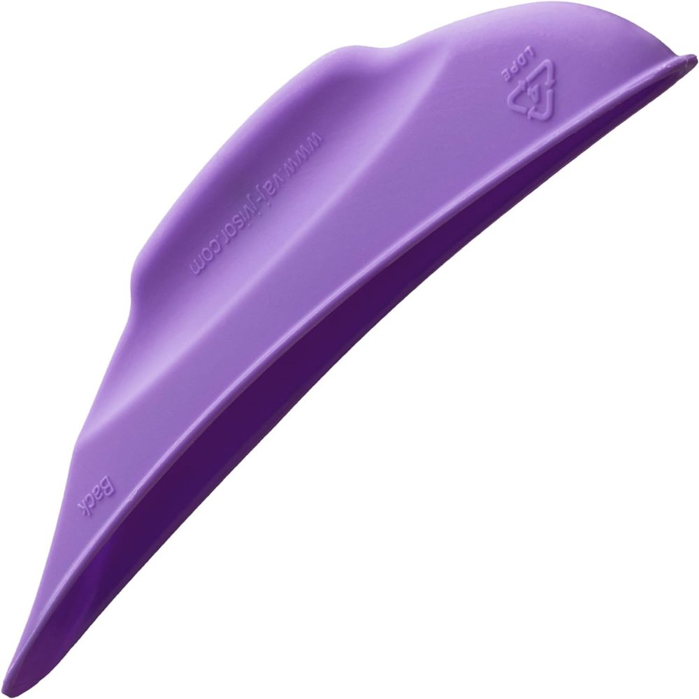 VA J-J VISOR Womens Intimate Area Protection Shield Brazilian Waxing, Laser Hair Removal, Modesty Protection, Depilation Purple Single Pack