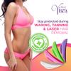 VA J-J VISOR Womens Intimate Area Protection Shield Brazilian Waxing, Laser Hair Removal, Modesty Protection, Depilation Purple Single Pack view 2
