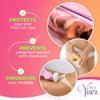 VA J-J VISOR Womens Intimate Area Protection Shield Brazilian Waxing, Laser Hair Removal, Modesty Protection, Depilation Purple Single Pack view 3
