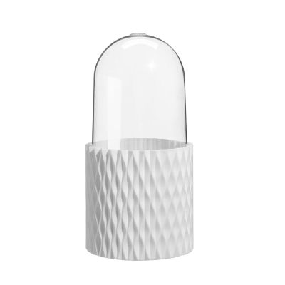 ArrazI Multi-Functional Rotating Cosmetics Storage Box, Large Capacity Creative Pen Holder, Suitable for Storing Makeup Brushes Makeup bucket - White