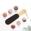 2pcs Wooden Double Sided Foot File Professional Foot File Callus Remover Pedicure File Tool Dead Skin for Men Women view 3