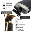 Supreme Trimmer 2-in-1 Crunch Lite Foil Shaver & T-Shaper Trimmer | ST5210 Beard Trimmer & STF600 Electric Razor | Travel Hair Trimmer Set | Black & Gold view 3