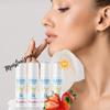 4-Pack Lip Balm Gift Set by IceCream Sunscreen Strawberry Scented Flavor SPF15 Natural Lip Moisturizer Enriched with Coconut Oil, Sunflower Oil, Shea Butter, and Vitamin E | Pack of 4 view 3