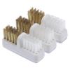 Beavorty 3pcs Nail Drill Bits Copper Wire Brush Cleaner Dual Hardness Nail Art Cleaning Tool for Salon Home Use for Manicure and Pedicure Dust Removal view 1
