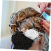 Beatifufu 2pcs Flower Hair Bun Covers for Women Hair Accessories for Stewardess Staff Comfortable view 2