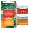Farmacy Plump + Shine Lip Smoothie Duo - Peptide Lip Balm - Lip Moisturizer & Plumper with Vitamin C - Apple & Mango with High Gloss Finish view 1
