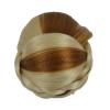 messy bun hair piece Braided Hair Bun Extensions Elegant Braided Chignon Hair Piece Synthetic Clip-on Hair Updo Chignon Hairpieces Party Wedding Cosplay Extensions bun hair pieces for women ( Color : view 1