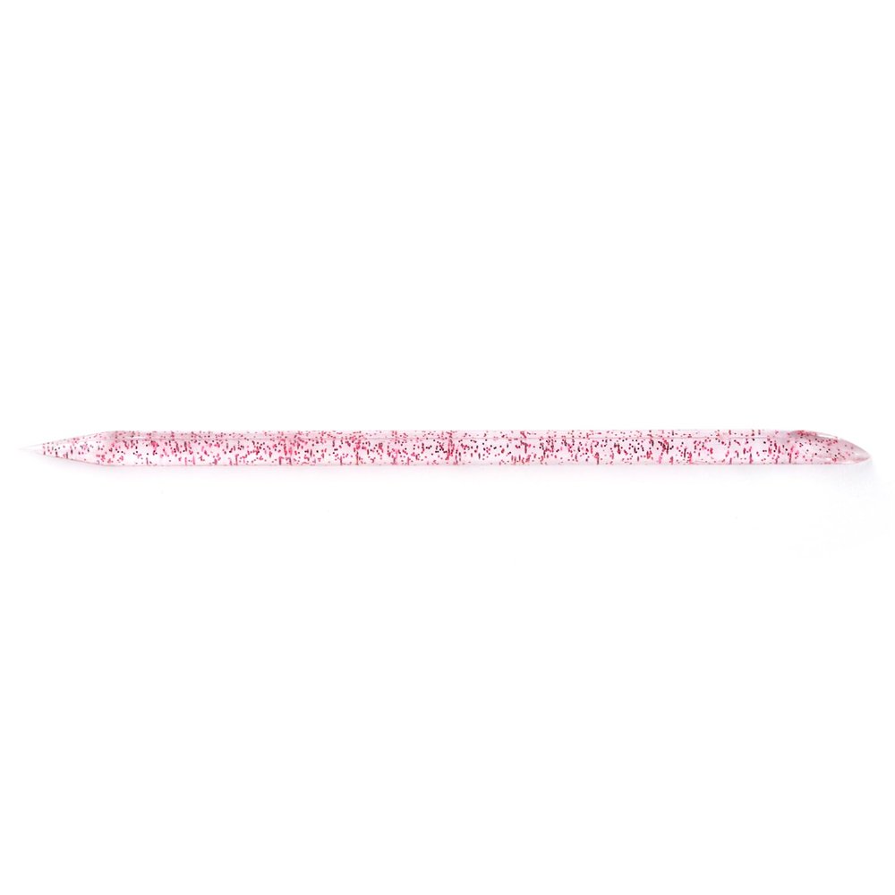 Rolabling 100pcs Double End Acrylic Nail Stick Cuticle Pusher Remover Nail Dust Cleaner Remover Rhinestones Picker Manicure Pedicure Nail Care Tool (Red)