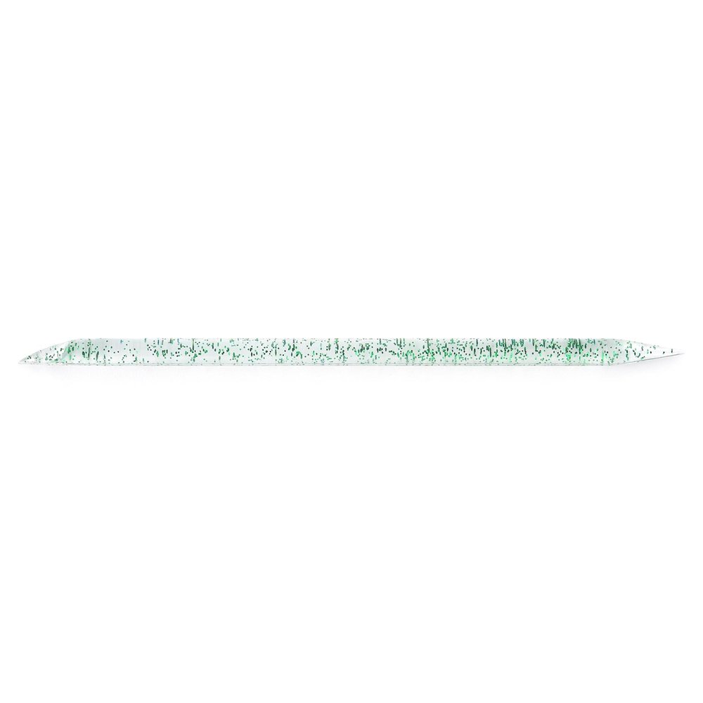 Rolabling 100pcs Double End Acrylic Nail Stick Cuticle Pusher Remover Nail Dust Cleaner Remover Rhinestones Picker Manicure Pedicure Nail Care Tool (Green)