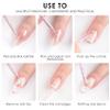 Rolabling 100pcs Double End Acrylic Nail Stick Cuticle Pusher Remover Nail Dust Cleaner Remover Rhinestones Picker Manicure Pedicure Nail Care Tool (Green) view 4