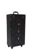 CNCEST Beauty Salon Luggage, Rolling Lockable Makeup Train Case, Spa Beauty Hairdressing Barber Tool Organizer, with Hair Dryer Holder view 1