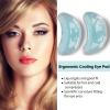 Under Eye Pads,Cooling Gel Eye Reusable Cold Eye for Puffy Eyes, Gel Ice Pack Cooling Eye Pads and Under Eye Patches for Redness and Eye Relax view 3