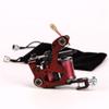 1 Pcs Of Coil Tattoo Machine Frame 10 Wrap Liner Shader Alloy Lightweight Beginner Red view 1