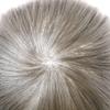 Mens Hair System Toupee for Men Transparent Swiss Lace with Thin Skin mens Hairpiece Bleached Knots Mens Toupee Natural Hairline Men Hair Wigs(8X10"-120% density#580 Medium Light Brown with 80% Gray) view 4
