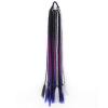 24 Inch Braided Ponytail Extension Drawstring In Hair Extension Synthetic Braided Ponytail for Women Halloween Party (Color : Purple A) view 1