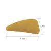 8 Pieces Flocked Hair Clips Classic BB Hair Clips Hairpin Pure Color Hair Clips Triangle Snap Hair Clips Hair Accessories for Women Ladies, Random Color view 3