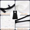 Beard Bib Apron, Beard Hair Catcher for Men Shaving & Trimming Non-Stick Waterproof Grooming Cloth with 3 Suction Cups & A Box Valentines Gifts for Men Him Boyfriend view 4
