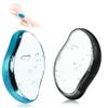 Asokeyer Crystal Hair Remover - Reusable Bleame Stone for Women, 2Pcs (Black+Blue) view 1