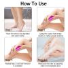 Asokeyer Crystal Hair Eraser for Women,Reusable Bleame Hair Eraser Crystal Hair Remover Hair Eraser for Women,Crystal Shaver Hair Removal Stone Nood Eraser Hair Removal Shaving Stone for (Purple) view 3
