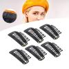 100pcs Hair Extension Clips, Multipurpose 38mm 10 Teeth Wig Clips for Hair Extensions DIY, Black U Shape Stainless Steel Snap Clips for Wigs and Hairpieces view 4