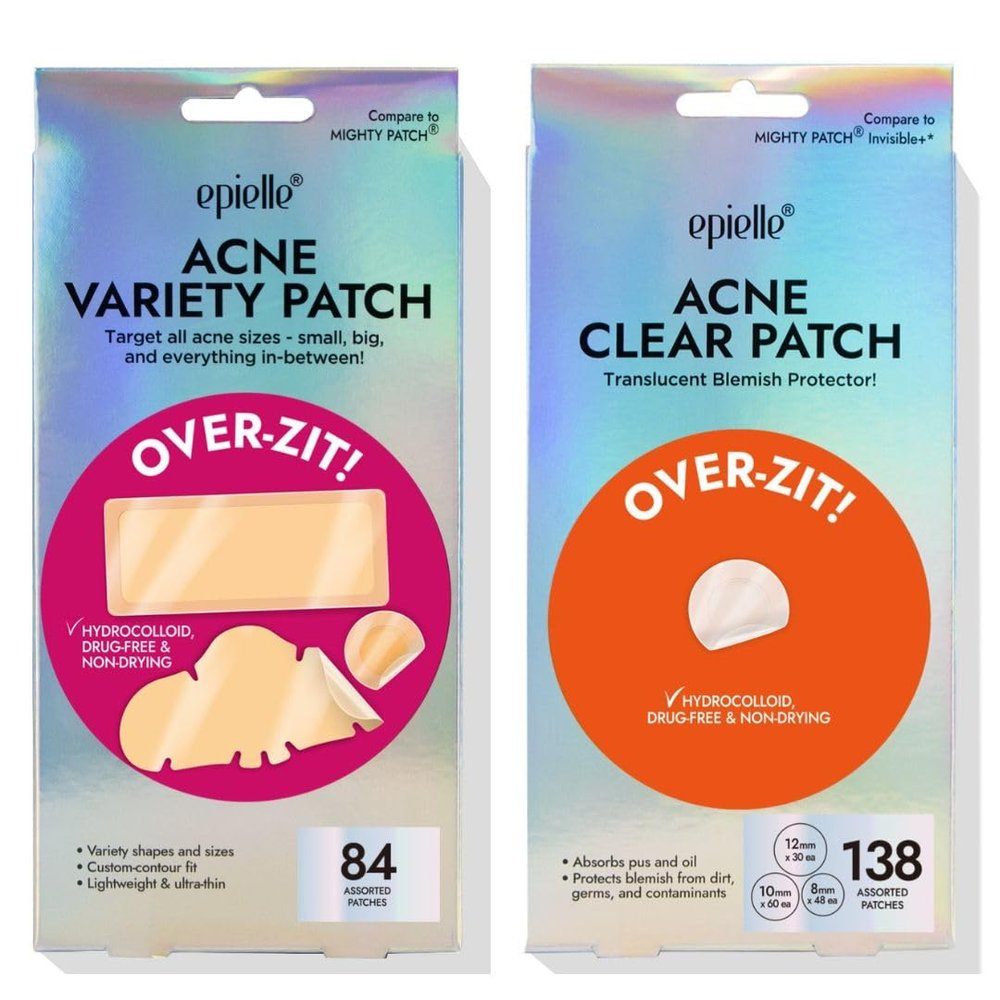 Epielle Acne Patch Over-Zit All Over Face 84 counts + 138 counts more dots