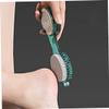 Beaupretty 3pcs Multi- Foot Care Tool for Exfoliating Dead Skin Double-Sided Pedicure File for Smooth Heels and Feet Convenient and view 3
