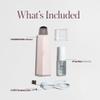 DERMAFLASH DERMAPORE+ Skin Care Device, Ultrasonic 2-in-1 Pore Extractor and Skincare Infuser, Blush view 3
