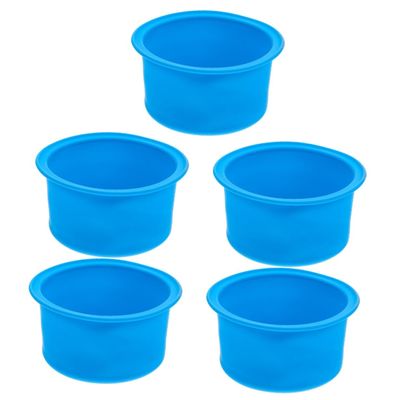 FRCOLOR 5pcs Silicone Wax Warmer Liner for Hair Removal Wax Melt Warmer Bowl Heater Pot