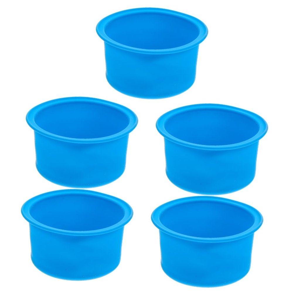 FRCOLOR 5pcs Silicone Wax Warmer Liner for Hair Removal Wax Melt Warmer Bowl Heater Pot