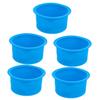 FRCOLOR 5pcs Silicone Wax Warmer Liner for Hair Removal Wax Melt Warmer Bowl Heater Pot view 1