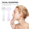 FRCOLOR Facial Roller Massager Manual Skin Care Tool for Muscle Relaxing and Face Massage Ergonomic Design 5.46 Inch Compact Size for Daily Use and Giving view 3