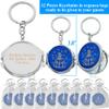 12 Pcs Personalized Mis Quince Party Favors Sweet 16 Girl Quinceanera 18 Birthday Souvenir (Royal Blue) view 2