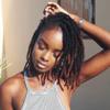 0.6cm 6 Inch Loc Extension Human Hair Thickness Natural Black Full Handmade Permanent Locs Can Be Dyed and Bleached for Women Men Kids Dreadlock Extensions Real Human Hair view 1