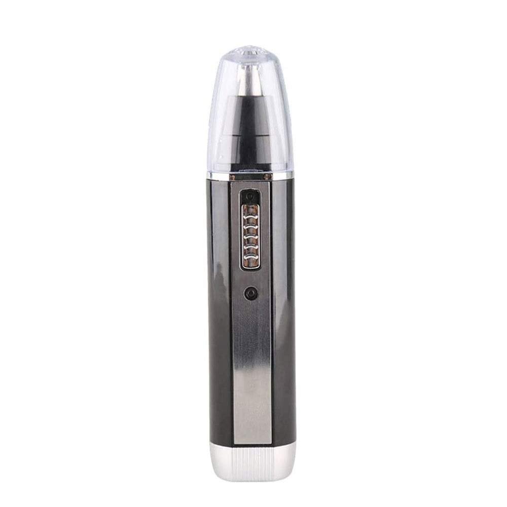 CAFFIA Trimmer with Interchangeable Heads for Nose, Ear, Eyebrow, & Other Detailing  Rinseable Blades for Hygienic Grooming & Easy Cleaning