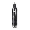 CAFFIA Ear and Nose Hair Trimmer Clipper - Professional Painless Ear and Facial Hair Trimmer for Men and Women, Rechargeable, Waterproof Dual Edge Blades for Easy Cleansing(Black) view 1