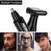 CAFFIA Water Resistant Stainless Steel Nose and Ear Hair Trimmer view 4