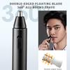 CAFFIA Ear and Nose Hair Trimmer for Men and Women Nose Trimmer Professional Ear Hair Trimmer Clipper USB Rechargeable, Waterproof Dual Edge Blades for Easy Cleansing view 2