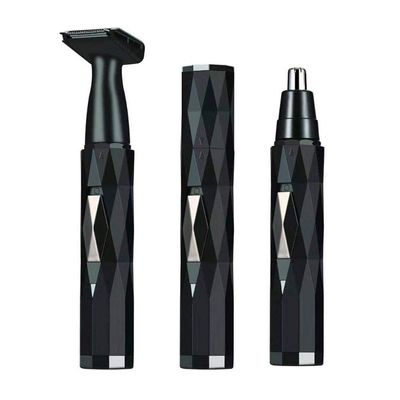CAFFIA Ear Nose Hair Trimmer for Men Women Rechargeable Electric Nose Hair Trimmer with Dual-Edge Stainless Steel Blades,Professional Waterproof for Nose Ear