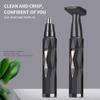 CAFFIA Ear Nose Hair Trimmer for Men Women Rechargeable Electric Nose Hair Trimmer with Dual-Edge Stainless Steel Blades,Professional Waterproof for Nose Ear view 3